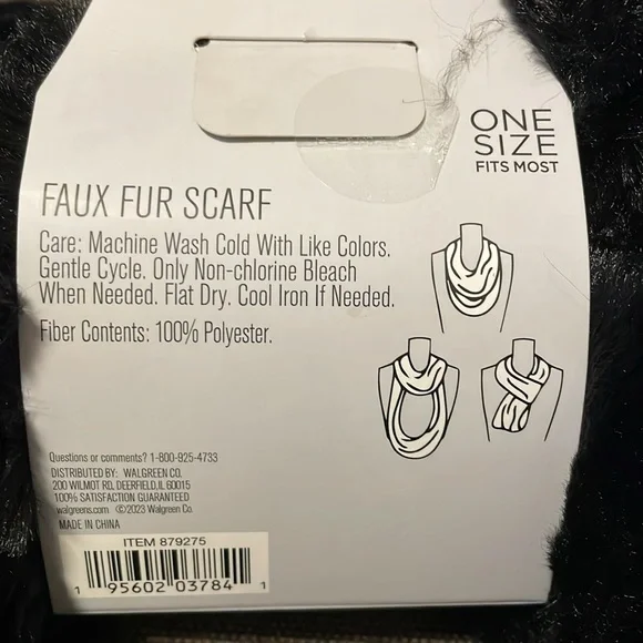 NWT!!!  West Loop Faux Scarf -OS - Picture 3 of 4